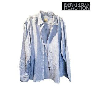 G.H. Bass‎ & Co. Men's Long Sleeve Shirt Button Down Shirt Stripe